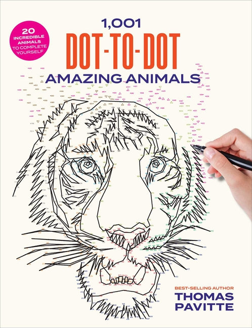 Book cover for 1,001 Dot-To-Dot Amazing Animals