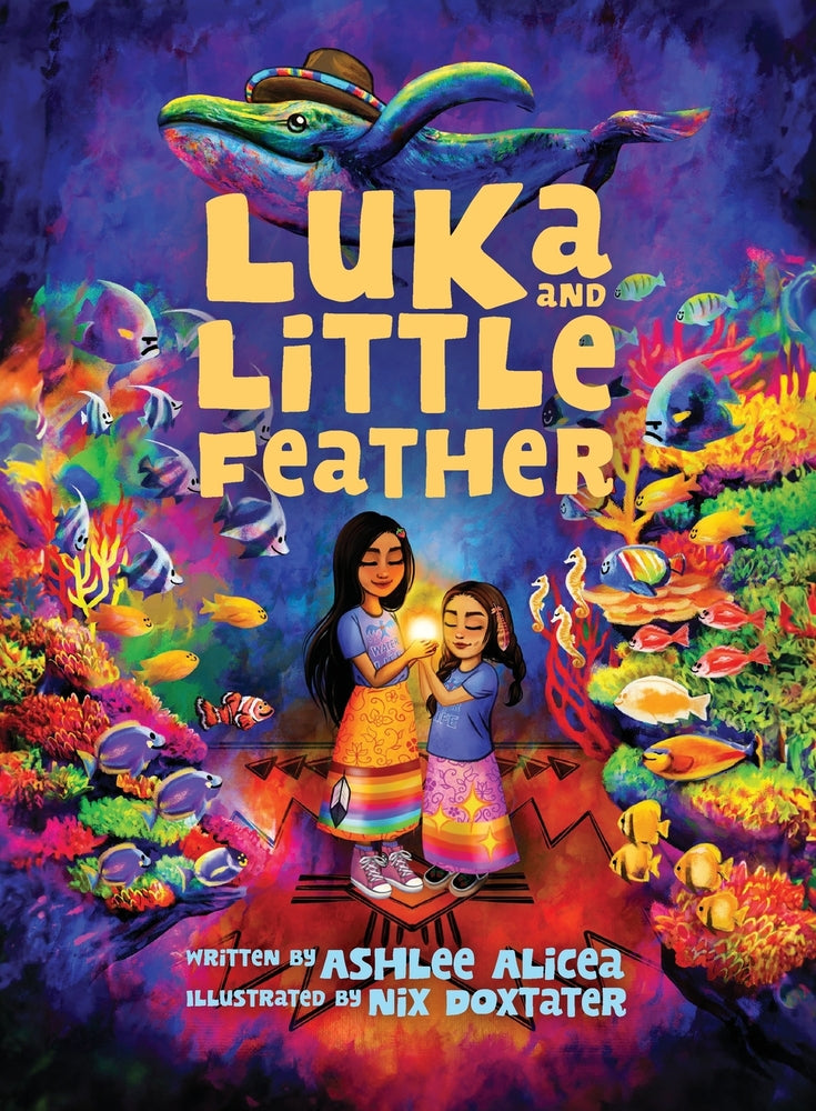 Book cover for Luka and Little Feather