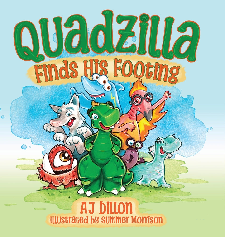 Book cover for Quadzilla Finds His Footing