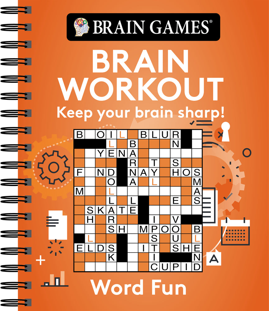 Book cover for Brain Games - Brain Workout: Word Fun