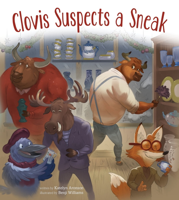 Book cover for Clovis Suspects a Sneak