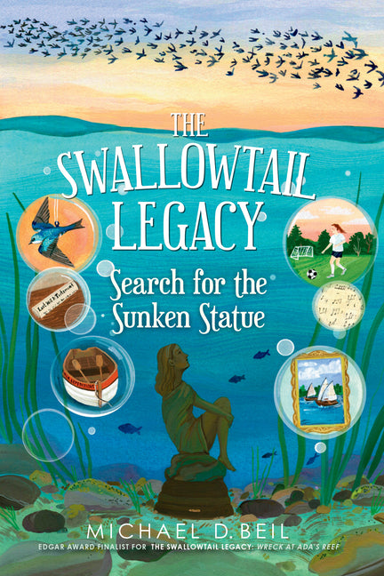 Book cover for Swallowtail Legacy 3: Search for the Sunken Statue