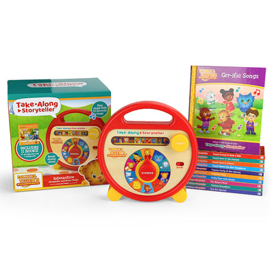 Book cover for Daniel Tiger's Neighborhood: Take-Along Storyteller [With Audio]