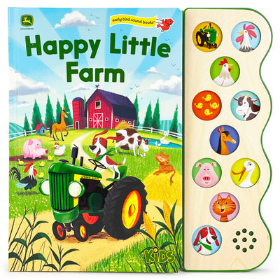 Book cover for John Deere Kids Happy Little Farm
