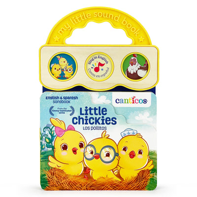 Book cover for Canticos Los Pollitos / Little Chickies (Bilingual)