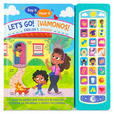 Book cover for Say It, Hear It: Let's Go! ¡Vamonos! (Bilingual)