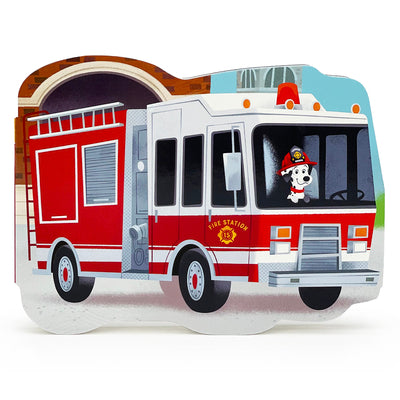 Book cover for How Fire Trucks Work