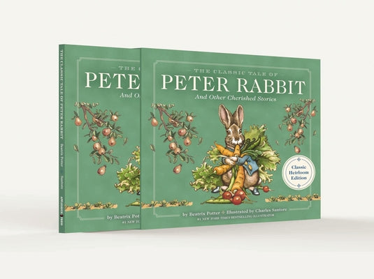 Book cover for The Classic Tale of Peter Rabbit Classic Heirloom Edition: The Classic Edition Hardcover with Slipcase and Ribbon Marker