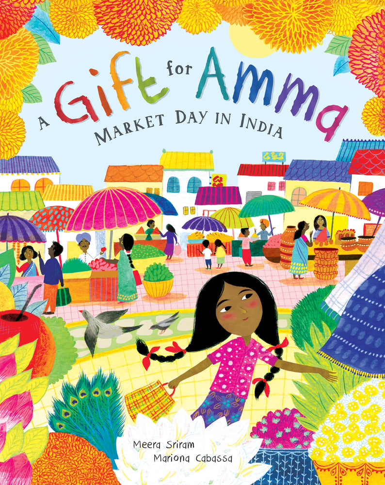 Book cover for A Gift for Amma: Market Day in India