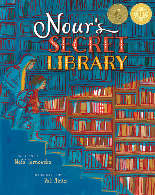 Book cover for Nour's Secret Library