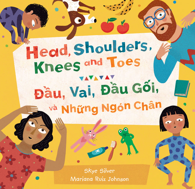 Book cover for Head, Shoulders, Knees and Toes (Bilingual Spanish & English) (Bilingual)