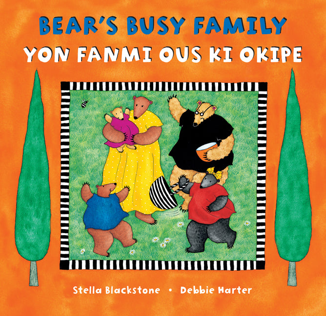 Book cover for Bear's Busy Family (Bilingual Somali & English) (Bilingual)
