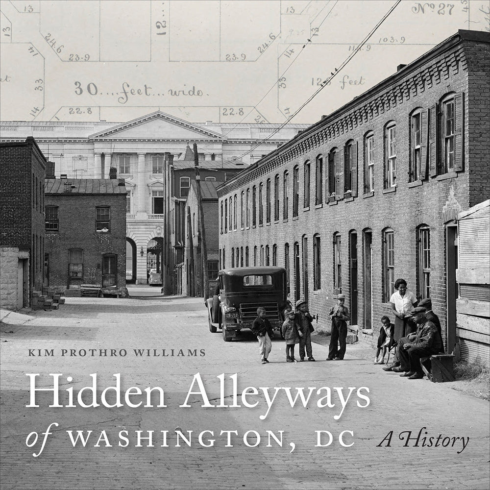 Book cover for Hidden Alleyways of Washington, DC: A History