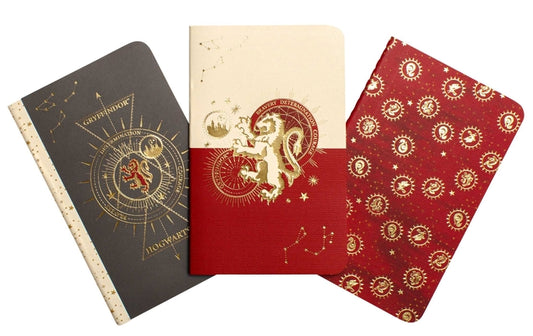 Book cover for Harry Potter: Gryffindor Constellation Sewn Pocket Notebook Collection