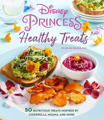 Book cover for Disney Princess: Healthy Treats Cookbook (Kids Cookbook, Gifts for Disney Fans)