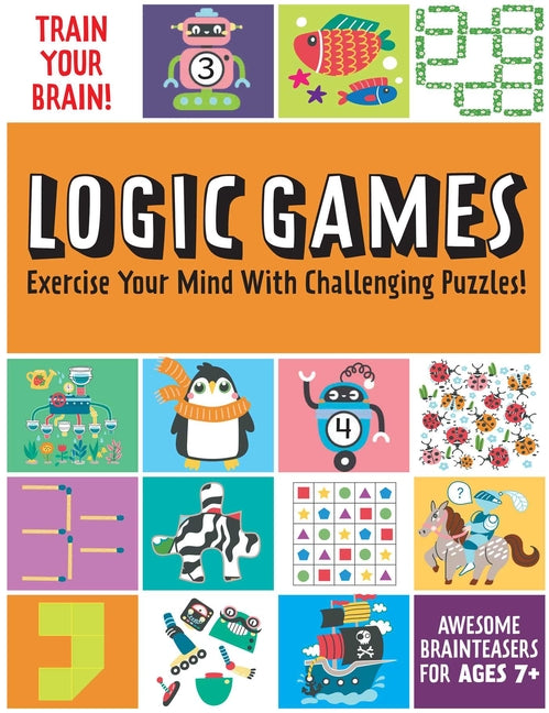 Book cover for Train Your Brain: Logic Games