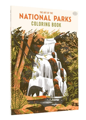Book cover for The Art of the National Parks: Coloring Book (Fifty-Nine Parks, Coloring Books)