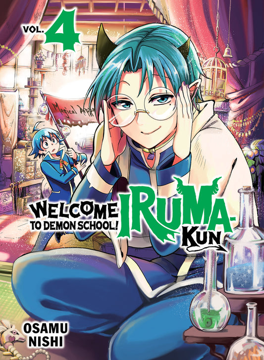 Book cover for Welcome to Demon School! Iruma-Kun 4