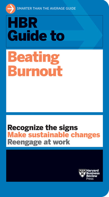 Book cover for HBR Guide to Beating Burnout