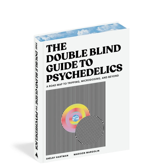 Book cover for Doubleblind Guide to Psychedelics: A Road Map to Tripping, Microdosing, and Beyond