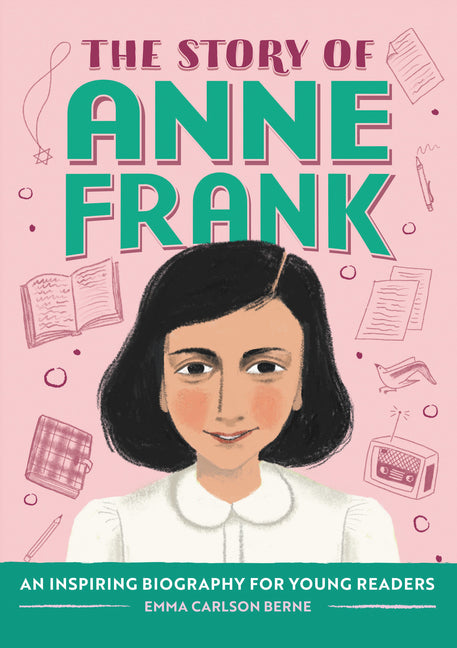 Book cover for Story of Anne Frank: An Inspiring Biography for Young Readers