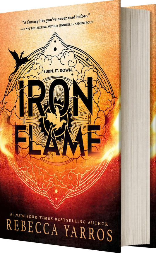 Book cover for Iron Flame