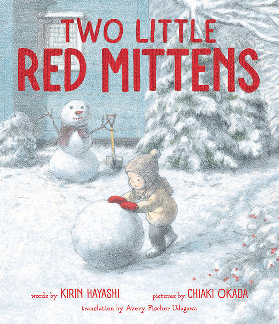 Book cover for Two Little Red Mittens