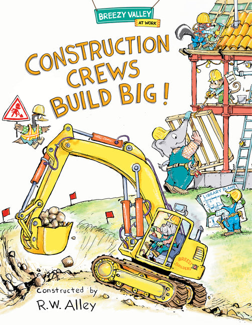 Book cover for Construction Crews Build Big!