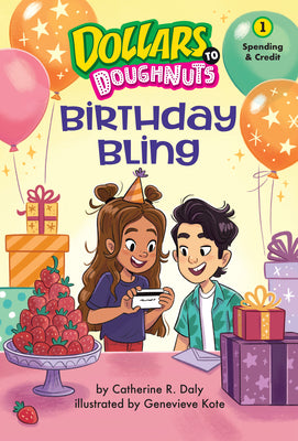 Book cover for Birthday Bling (Dollars to Doughnuts Book 1): Spending