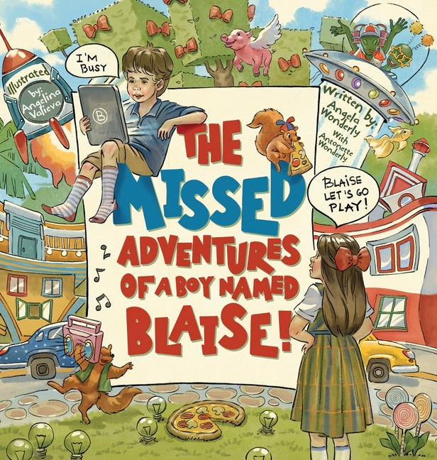 Book cover for Missed Adventures of a Boy Named Blaise