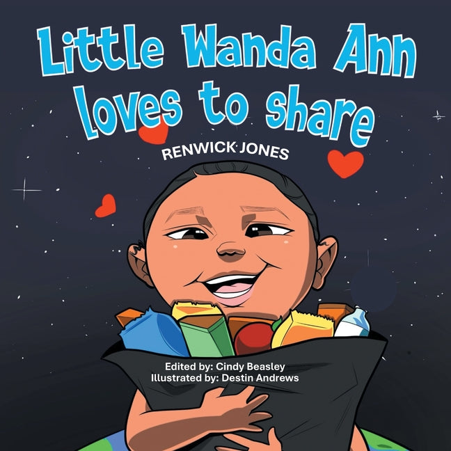 Book cover for Little Wanda Ann loves to share