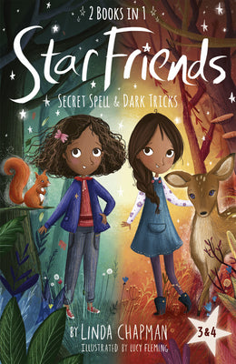 Book cover for Star Friends 2 Books in 1: Secret Spell & Dark Tricks: Books 3 and 4