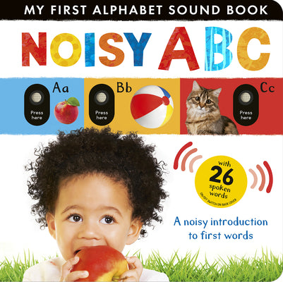 Book cover for Noisy ABC: My First Alphabet Sound Book