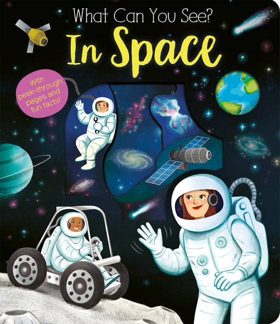 Book cover for What Can You See? in Space