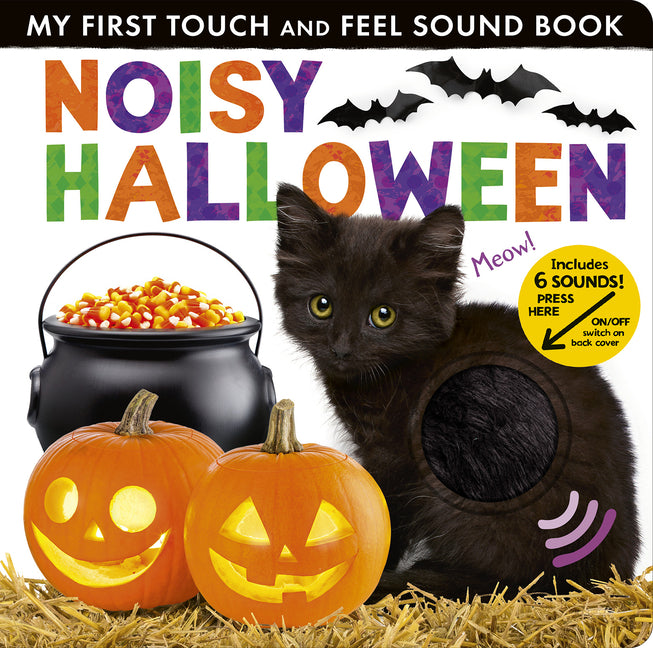 Book cover for Noisy Halloween: My First Touch and Feel Sound Book