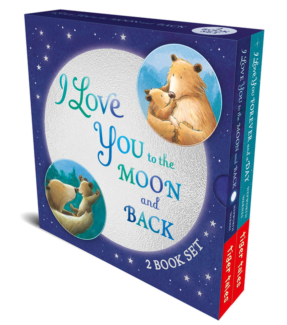 Book cover for I Love You to the Moon and Back 2 Book Set: I Love You Forever and a Day; I Love You to the Moon and Back