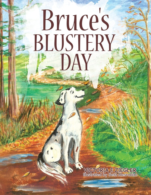 Book cover for Bruce's Blustery Day