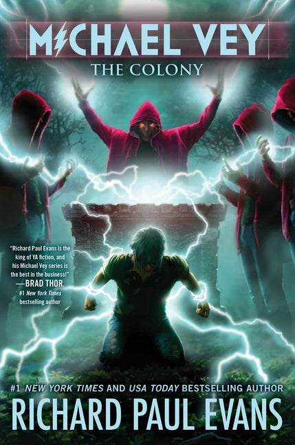 Book cover for Michael Vey 10: The Colony (Reprint)