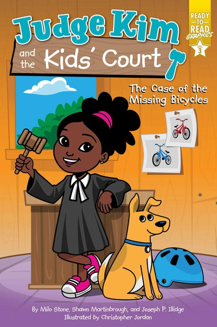 Book cover for The Case of the Missing Bicycles: Ready-To-Read Graphics Level 3