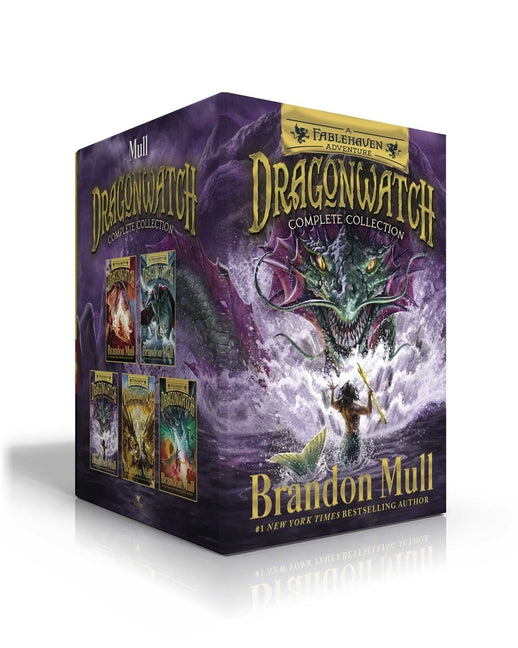 Book cover for Dragonwatch Complete Collection (Boxed Set): (Fablehaven Adventures) Dragonwatch; Wrath of the Dragon King; Master of the Phantom Isle; Champion of th