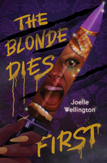 Book cover for The Blonde Dies First