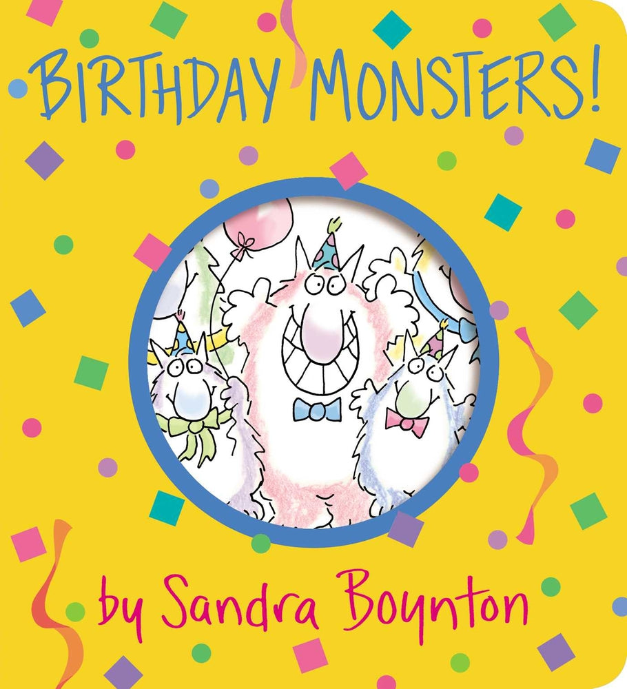 Book cover for Birthday Monsters!