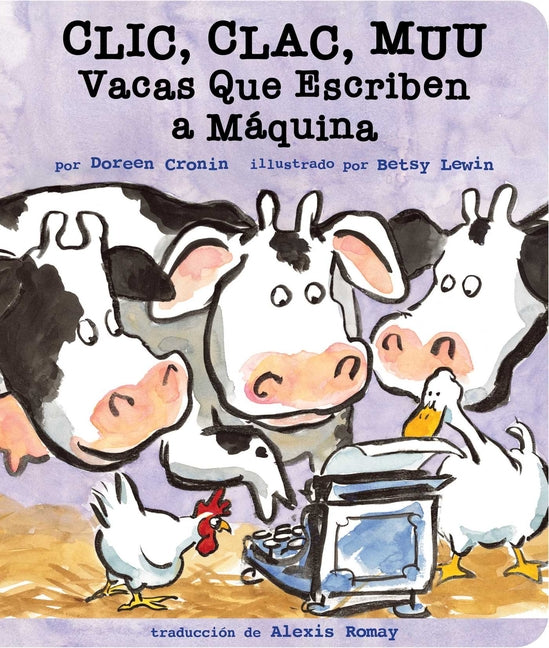 Book cover for CLIC, Clac, Muu (Click, Clack, Moo): Vacas Que Escriben a Máquina