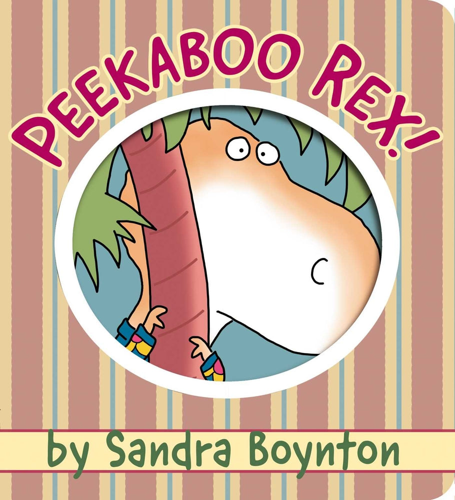 Book cover for Peekaboo Rex!