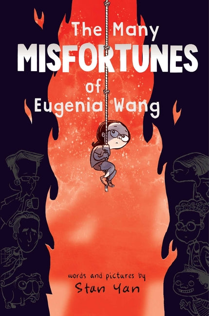 Book cover for Many Misfortunes of Eugenia Wang