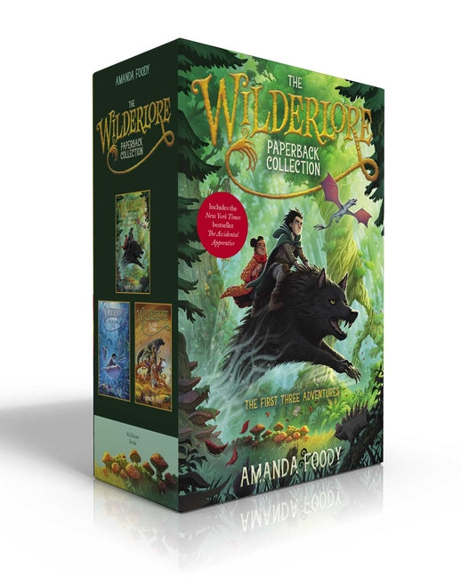 Book cover for The Wilderlore Paperback Collection (Boxed Set): The Accidental Apprentice; The Weeping Tide; The Ever Storms