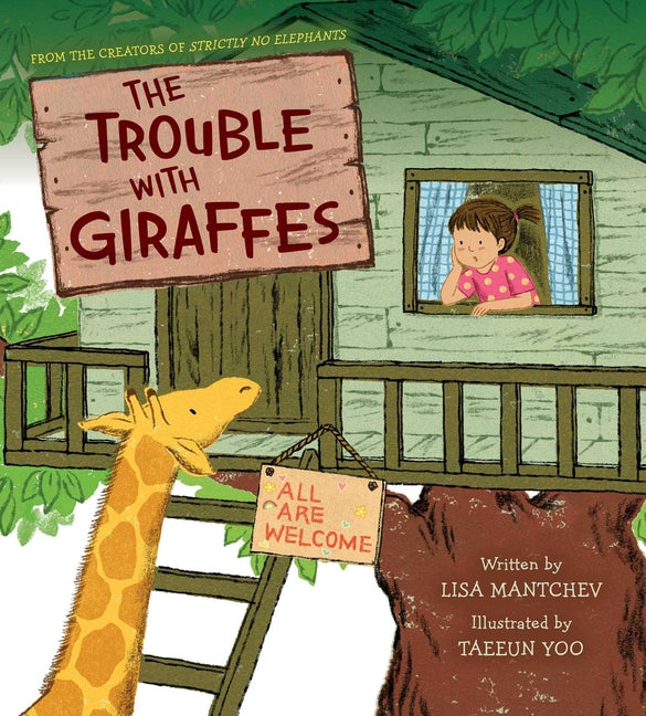 Book cover for Trouble with Giraffes