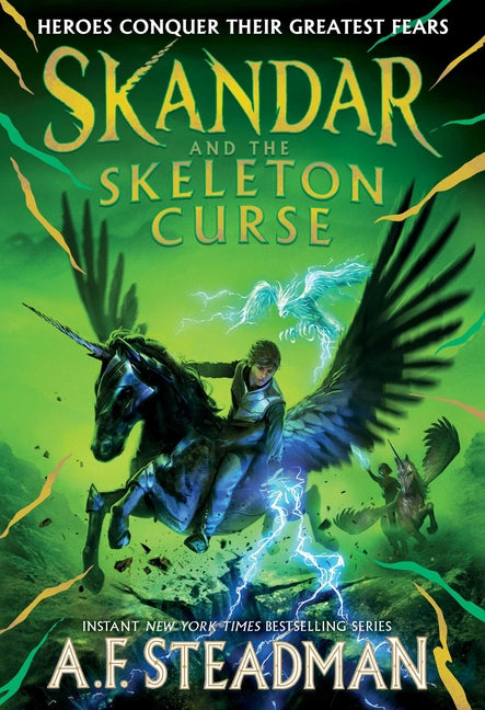 Book cover for Skandar and the Skeleton Curse