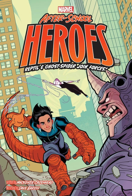 Book cover for Reptil & Ghost-Spider Join Forces!