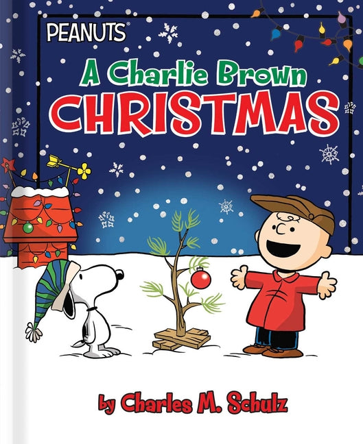 Book cover for Charlie Brown Christmas